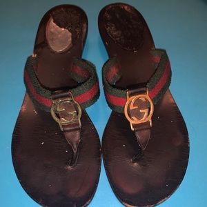 Gucci flip flops